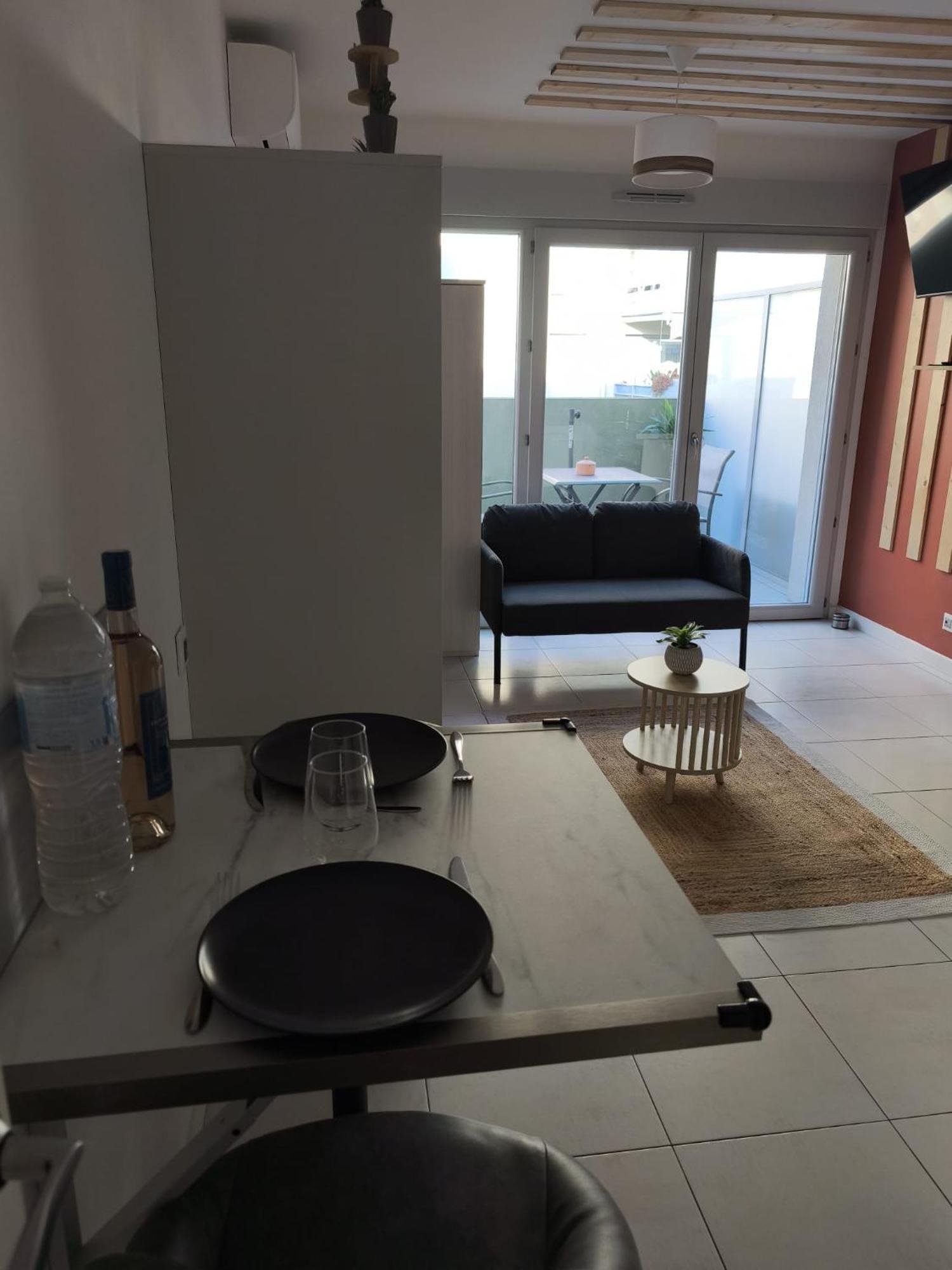 Appartamento Calme Et Paisible, Climatise Avec Terrasse Au Dernier Etage, 100m Du Tramway Et 20 Min De La Promenade Des *